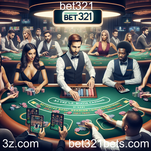 A Emoção do Cassino Ao Vivo no Bet321